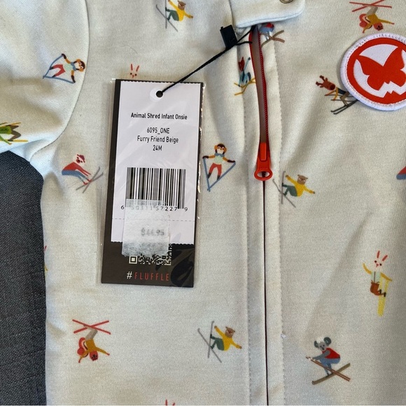 Jack + Sage Animal Shred Infant Onsie 24 months - Picture 7 of 7